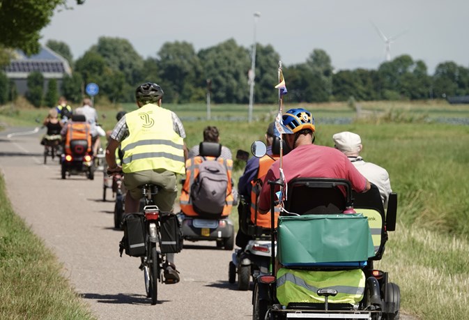 Foto Persbericht Tweede Meerwielentocht in Schagen