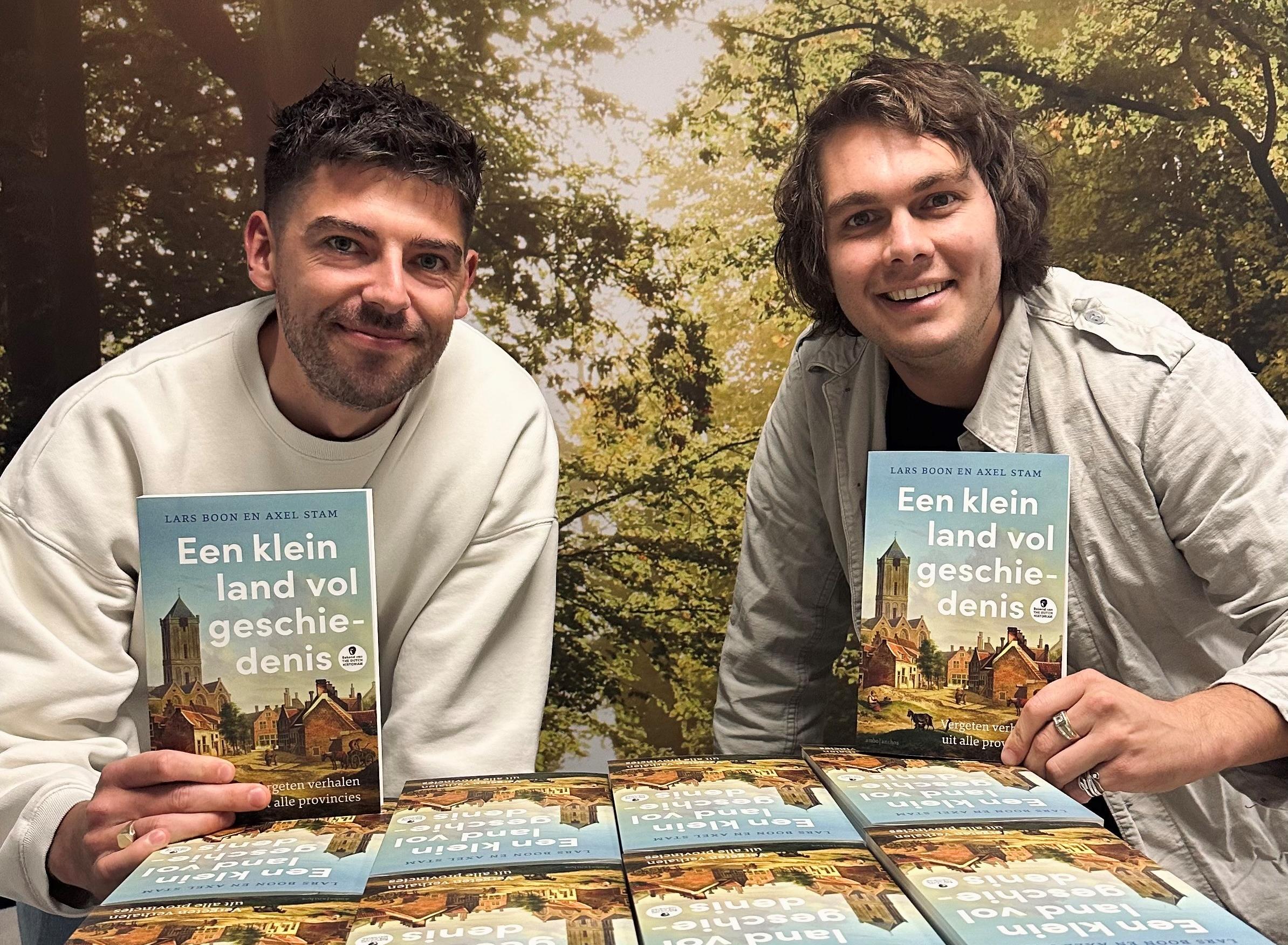 Axel Stam en Lars Boon hebben een historisch boek uitgegeven