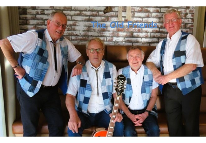 The Old Friends blauw