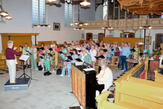12 Na het concert nog wat repeteren-kl