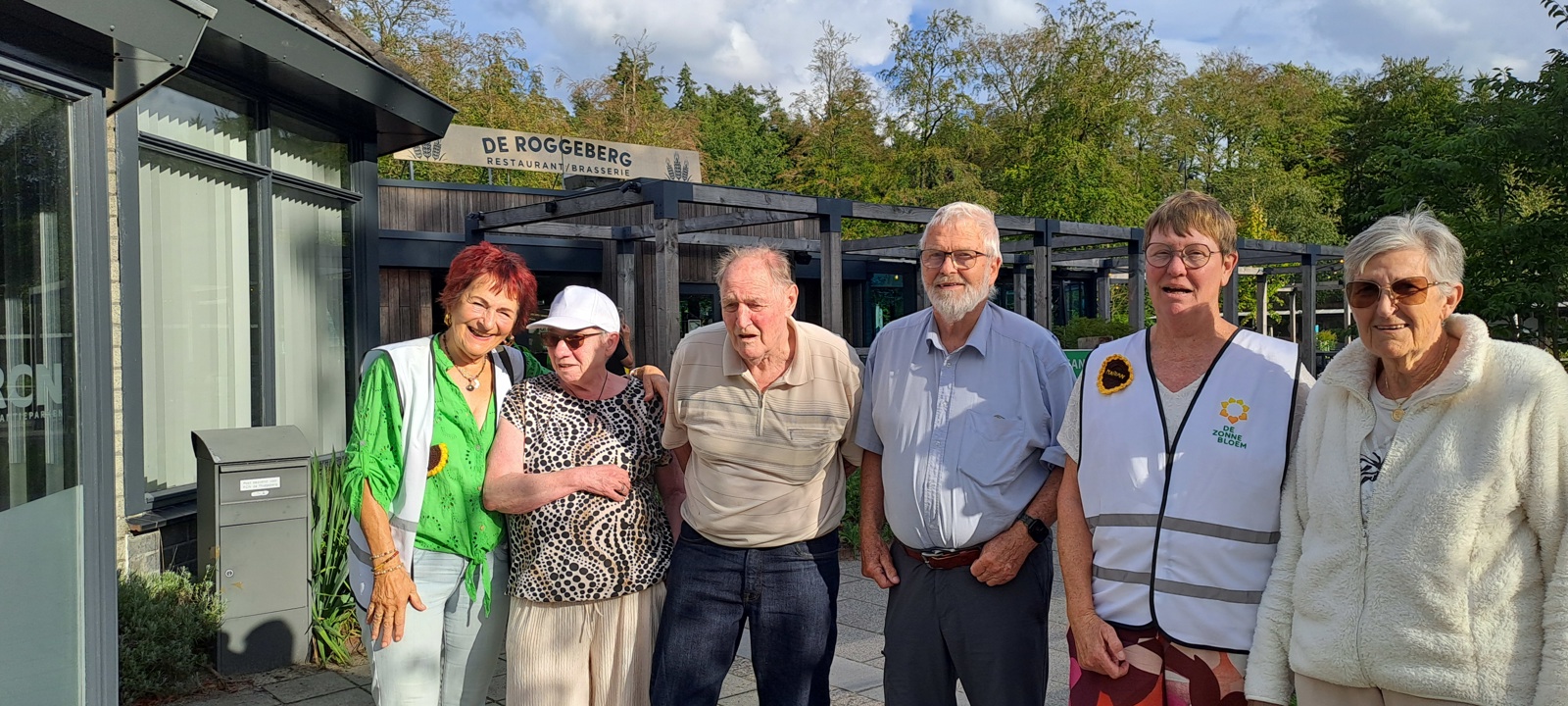 Vakantie in Appelscha met 4 Zonnebloemgasten.