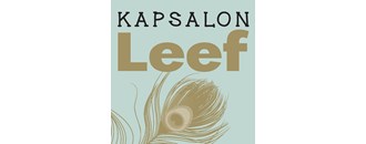 Logo kapsalon Leef Logo kapsalon Leef